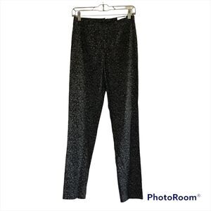 Cache Printed Trouser Dress Pants